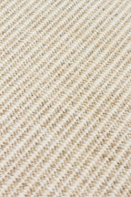 COSTA SISAL Krem Kolay Temizlenebilir Kilim Hav Vermez Bej Bordürlü Hasır Dokulu Salon Halısı - Yeşil