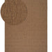 Sisalo Suit Brown Natural Sisal Jute-Look Modern Bohemian Scandinavian Minimal Living Room Rug - Brown