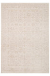 PALACE MOOD Beige Cream Modern Ethnic Patterned Viscose Soft-Touch Classic Living Room Carpet