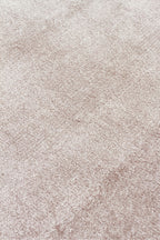 Luma Kahverengi Tek Renk Sade Saf Bambu Doğal Malzeme Halı Minimalist Parlak Modern Lüks Salon Halı - Stone