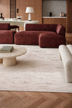 Serya Viscose Light Beige Soft Modern Textured Tightly Woven Minimal Plain Living Room Rug