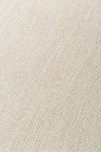 Liora Krem Yumuşak Hav Vermez Polyester Saçaklı Modern Makine Halısı Salon Yatak Odası Halısı - Krem
