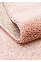 VERA MULTİ MORFEA Minimal Pembe Amorf Yumuşak Modern Dekoratif Mikro Polyester Salon Halısı - Ekru