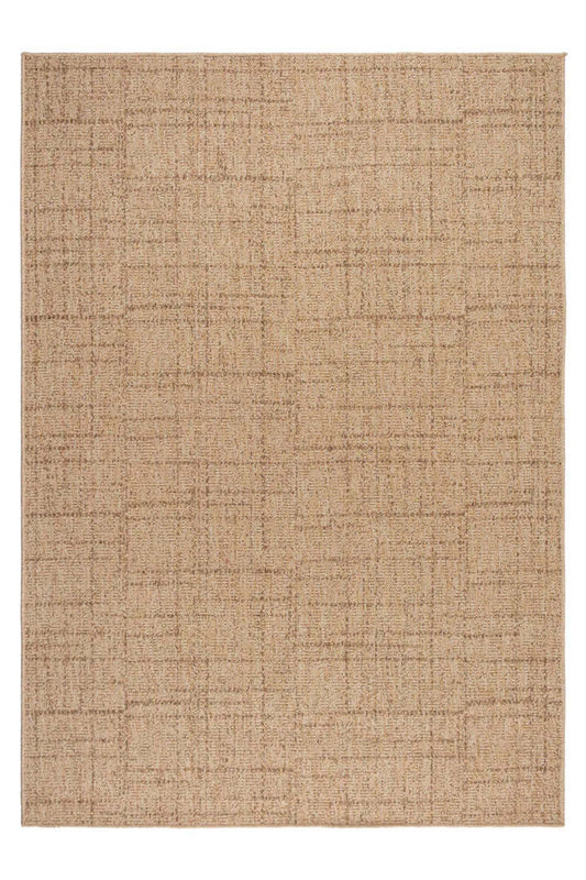 LUKY Sisal Bej Kilim Jüt Doğal Hasır Dokulu Modern Bohem Balkon Salon Mutfak Antre Halısı - Bej