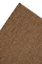 Sisalo Suit Brown Natural Sisal Jute-Look Modern Bohemian Scandinavian Minimal Living Room Rug - Brown