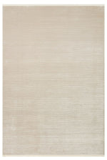 Minimalist Elite Solid Color Beige Modern Machine-Woven Living Room Rug – Simple and Elegant Look