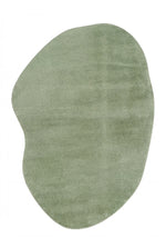 VERA MULTI MORPHEA Modern Amorphous Green Soft Decorative Micro Polyester Minimal Living Room Rug
