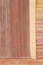MİRA Çok Renkli Çift Taraflı Yıkanabilir Kilim Modern Ombre Renk Geçişli Polyester Şönil Kilim - Çok Renkli