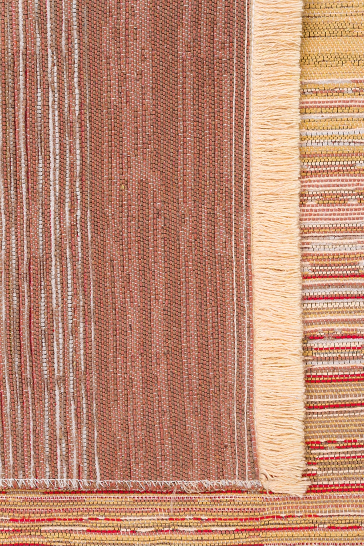 MİRA Çok Renkli Çift Taraflı Yıkanabilir Kilim Modern Ombre Renk Geçişli Polyester Şönil Kilim - Çok Renkli