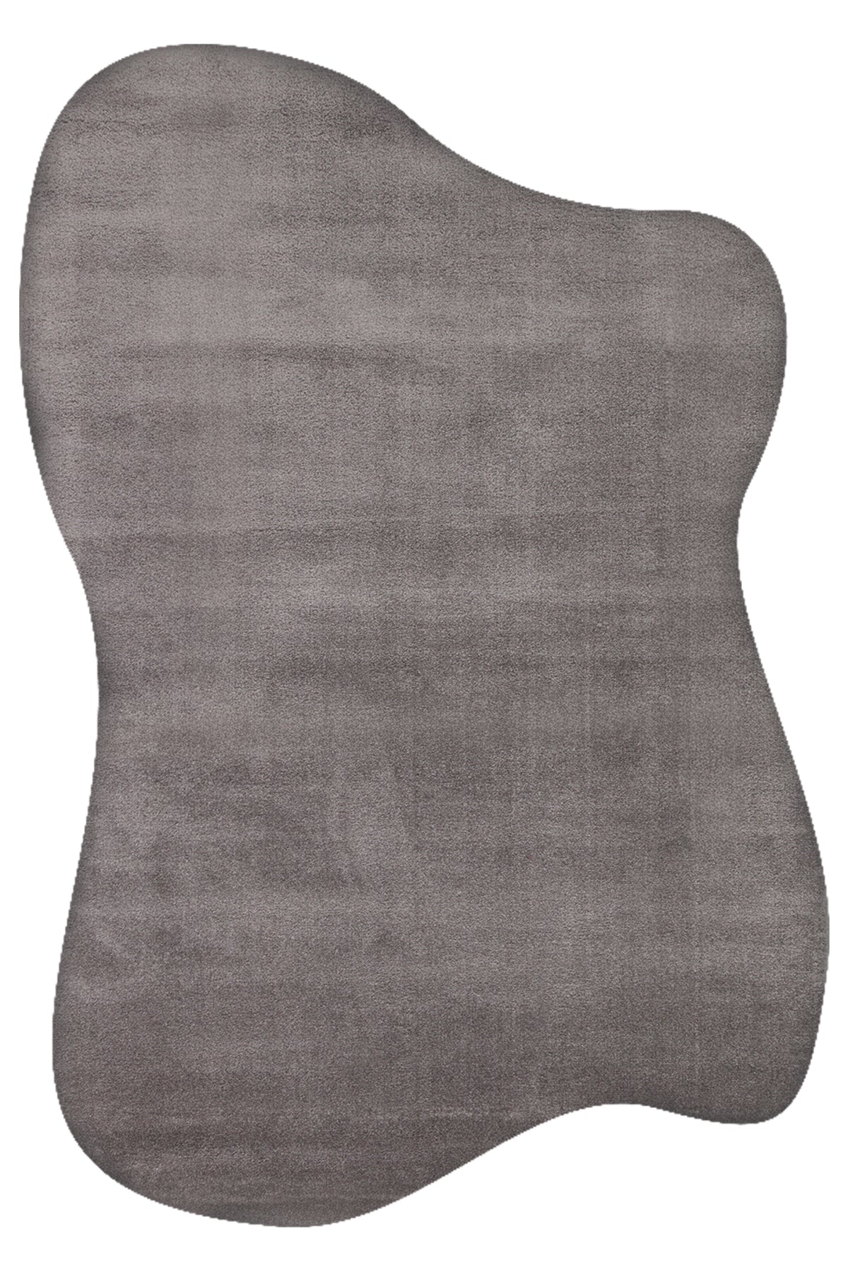 Vera Morfea Asimetrik Düz Antrasit Halı Hav Toz Vermez Yumuşak Tuşeli Modern Şık Salon Halısı - Antrasit