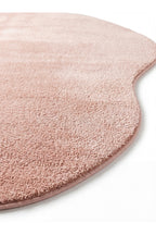 VERA MULTİ MORFEA Modern Amorf PembeYumuşak Dekoratif Mikro Polyester Minimal Salon Halısı - Pembe