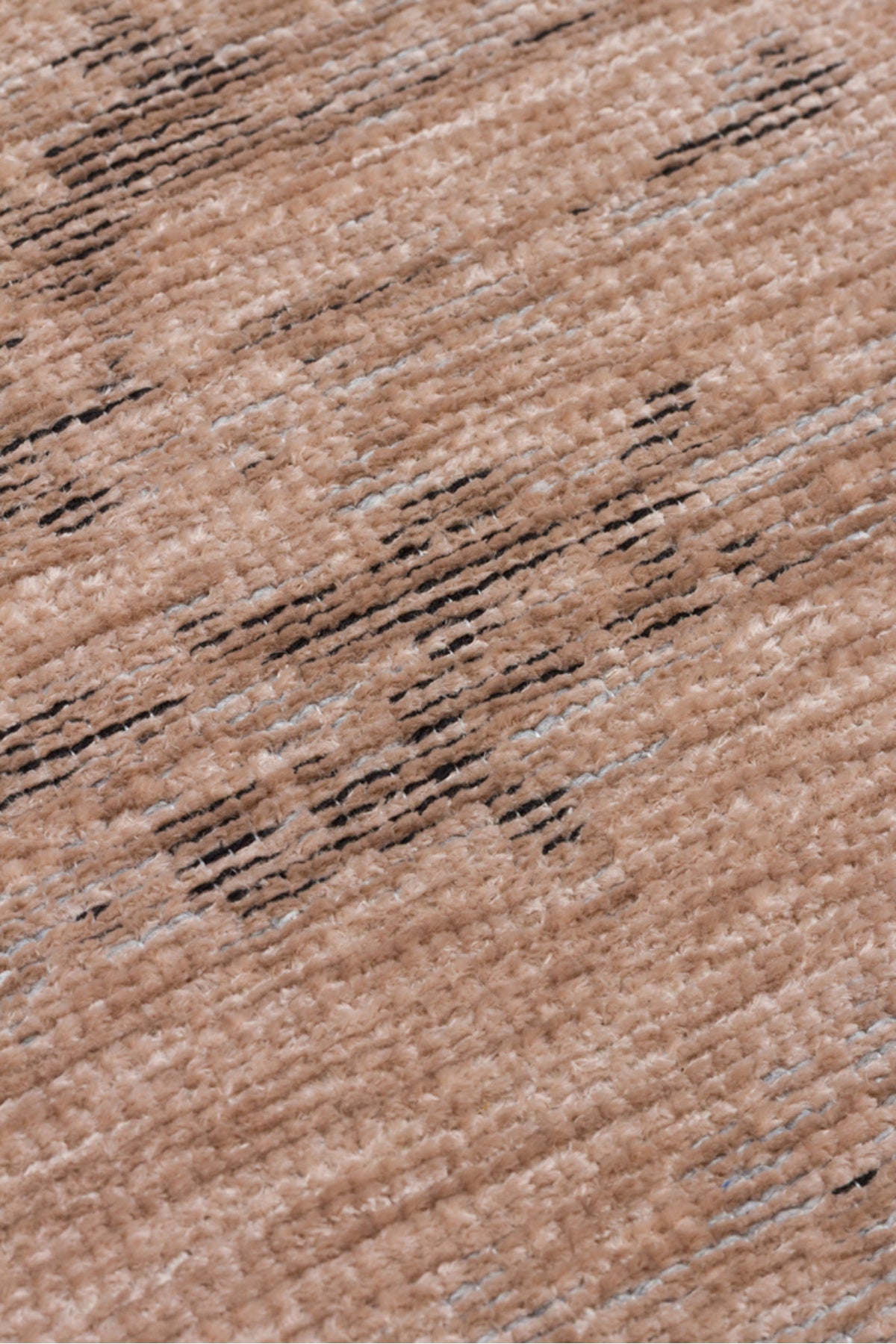 LESSI Vizon Soyut Desenli Kaymaz Yıkanabilir Tabanlı Kilim Şönil Pamuk Vintage Salon Halısı - Bordo