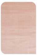 VERA MULTİ MORFEA Minimal Pembe Amorf Yumuşak Modern Dekoratif Mikro Polyester Salon Halısı - Ekru