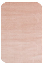 VERA MULTİ MORFEA Minimal Pembe Amorf Yumuşak Modern Dekoratif Mikro Polyester Salon Halısı - Ekru