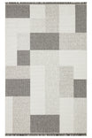 VALEN Sisal Grey Modern Textured Non-Shedding Polyester Living Room Kitchen Hallway Bedroom Rug - Silver
