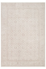 PALACE MOOD Cream Beige Modern Ethnic Pattern Viscose Soft Touch Classic Living Room Rug