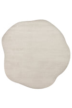 Vera Morfea Non-Shedding, Stone Color Modern Asymmetrical Plain Rug, Soft Touch, Stylish Living Room Rug - Stone Color 03