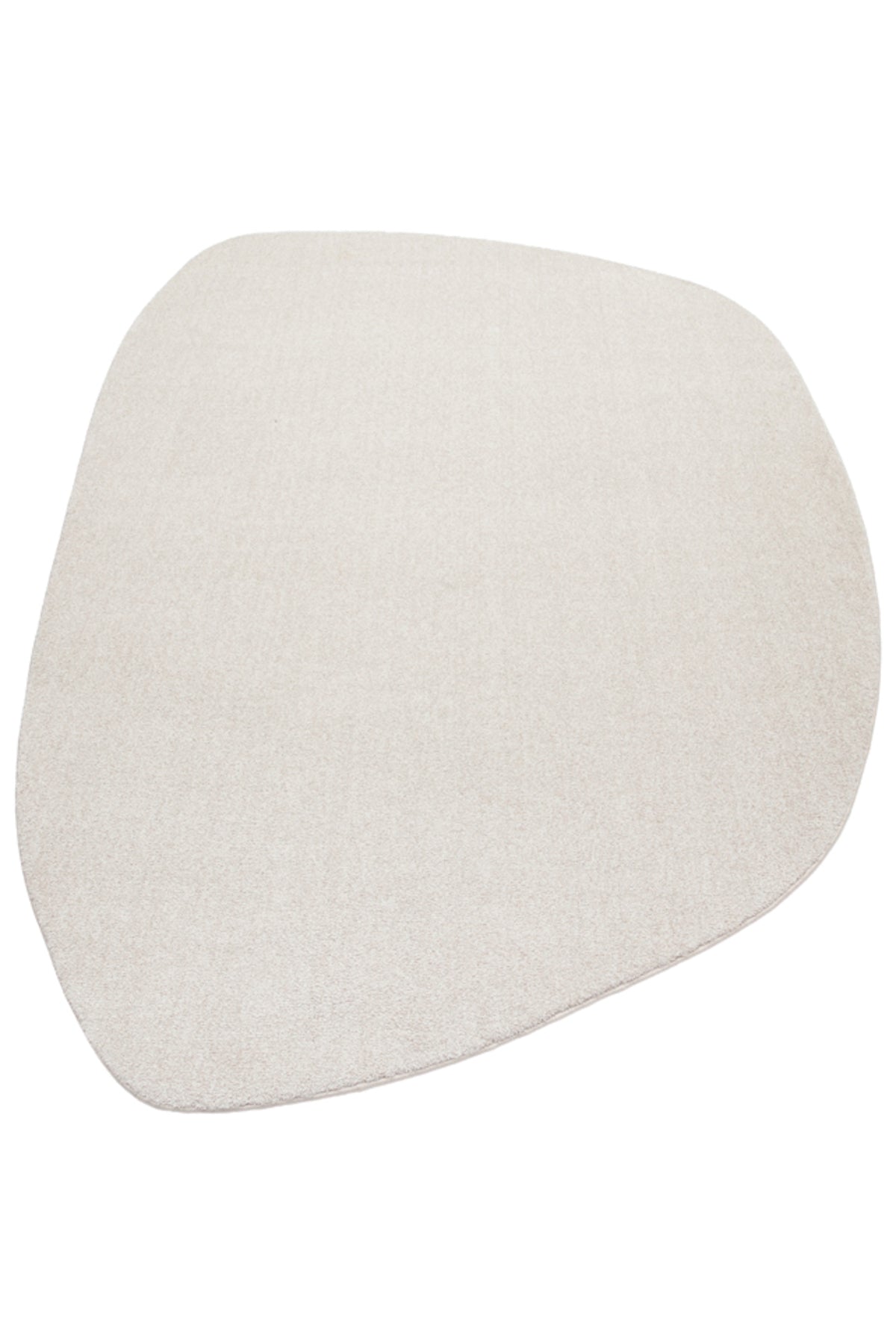 Vera Morfea Asimetrik Açık Gri Düz Halı Hav Toz Vermez Yumuşak Tuşeli Modern Şık Salon Halısı - Açık Gri