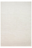 Serya Viscose Beige-White Modern Textured Densely Woven Minimal Plain Living Room Rug