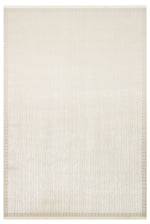 Minimalist Elite Cream Bordered Modern Machine Woven Living Room Rug – With Stylish Frame Detail
