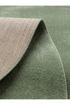 VERA MULTİ MORFEA Modern Amorf Yeşil Yumuşak Dekoratif Mikro Polyester Minimal Salon Halısı - Turkuaz