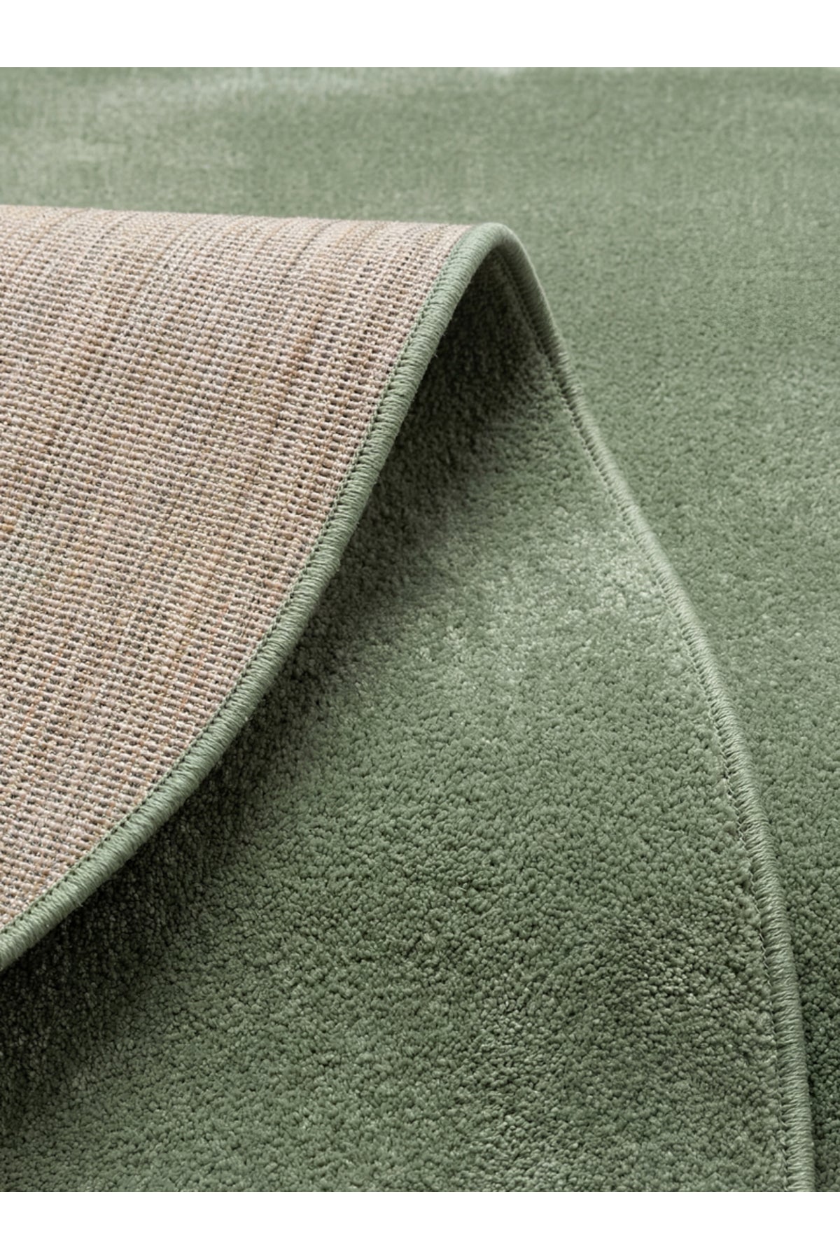 VERA MULTİ MORFEA Modern Amorf Yeşil Yumuşak Dekoratif Mikro Polyester Minimal Salon Halısı - Turkuaz