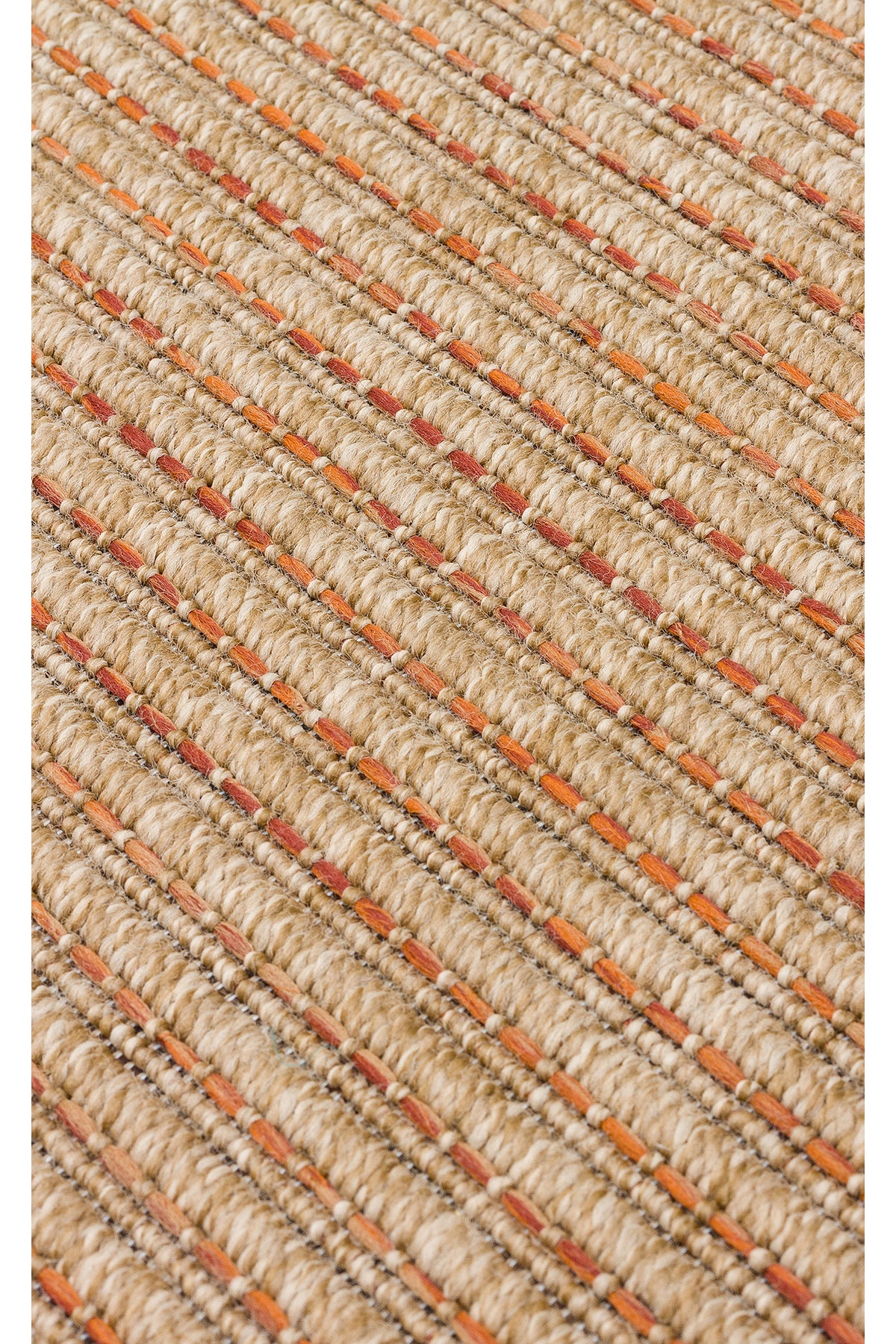 COSTA SISAL Turuncu Hav Vermez Kolay Temizlenebilir Kilim Modern Yatak Odası Mutfak Salon Halısı - Turuncu