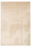 Royal Gold Gold-Colored Striped Pattern Modern Shiny Viscose Soft Living Room Rug