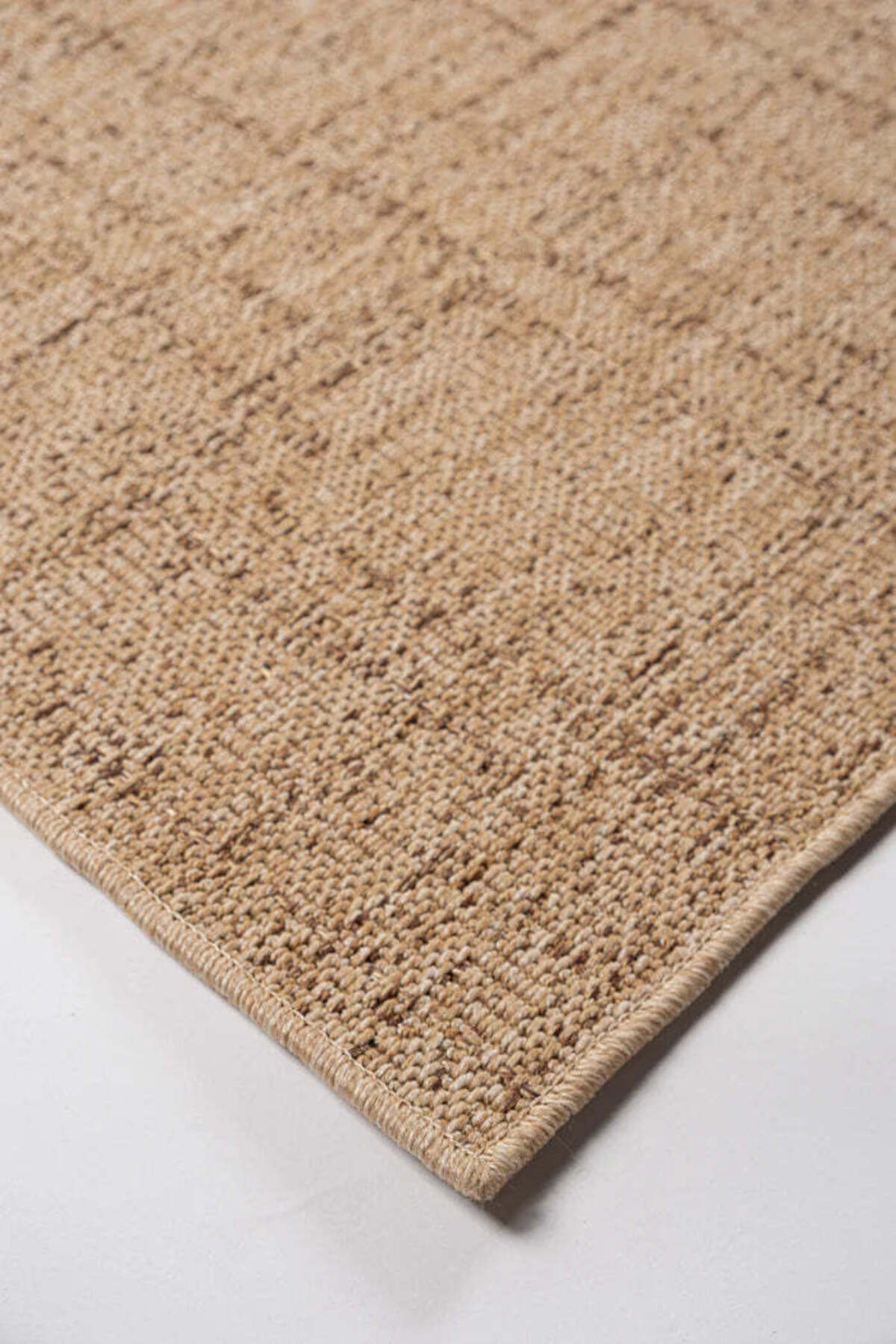 LUKY Sisal Bej Kilim Jüt Doğal Hasır Dokulu Modern Bohem Balkon Salon Mutfak Antre Halısı - Bej