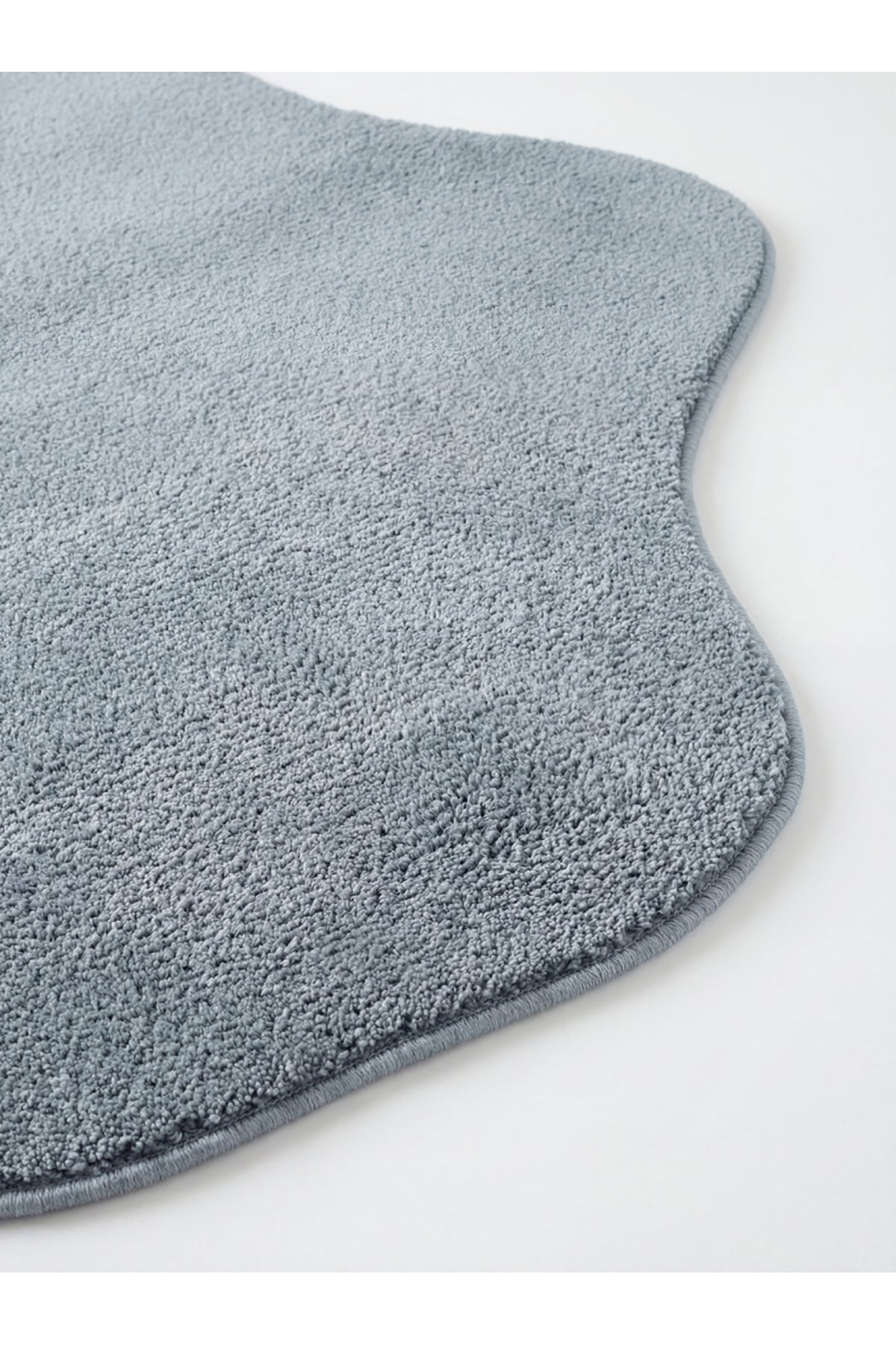 VERA MULTİ MORFEA Mavi Modern Amorf Halı Yumuşak Dekoratif Mikro Polyester Minimal Salon Halısı - Mavi