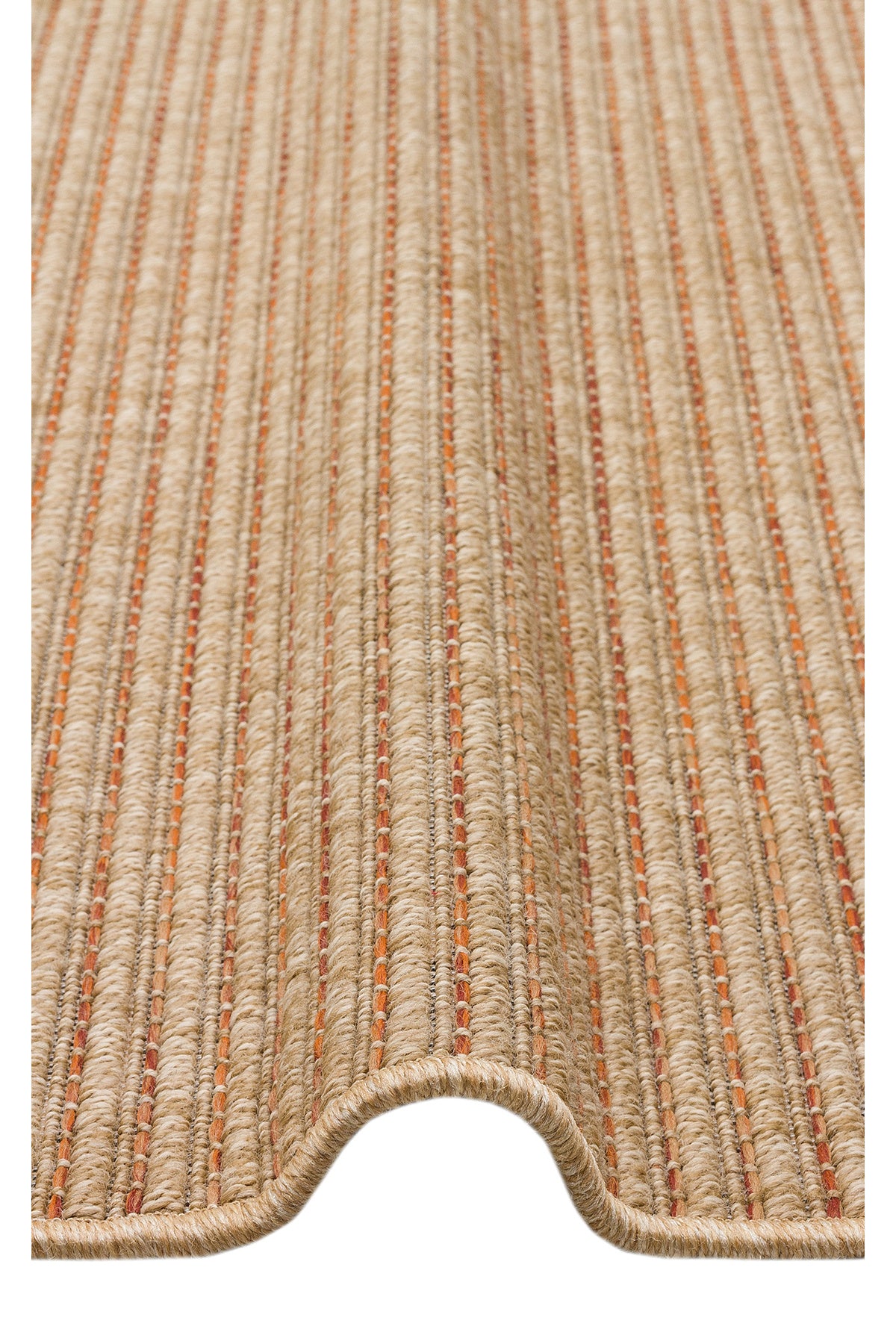 COSTA SISAL Turuncu Hav Vermez Kolay Temizlenebilir Kilim Modern Yatak Odası Mutfak Salon Halısı - Turuncu