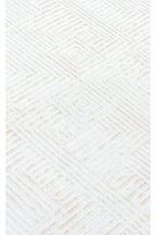 PEARLY Krem Bej Modern Parlak Yumuşak Doku Toz Vermez Halı Kaymaz Tabanlı Yıkanabilir Salon Halısı - Krem