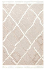 Scandinavian Style Ethnic Pattern Soft Textured Modern Rug