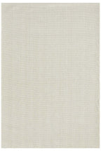 KORDANO Krem Balık Sırtı Dokulu Sisal Kilim Kolay Temizlenebilir İskandinav Salon Halısı - KREM
