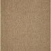 KORDANO Natural Sisal Dark Beige Textured Modern Kilim Easy to Clean Scandinavian Living Room Rug - Multicolored