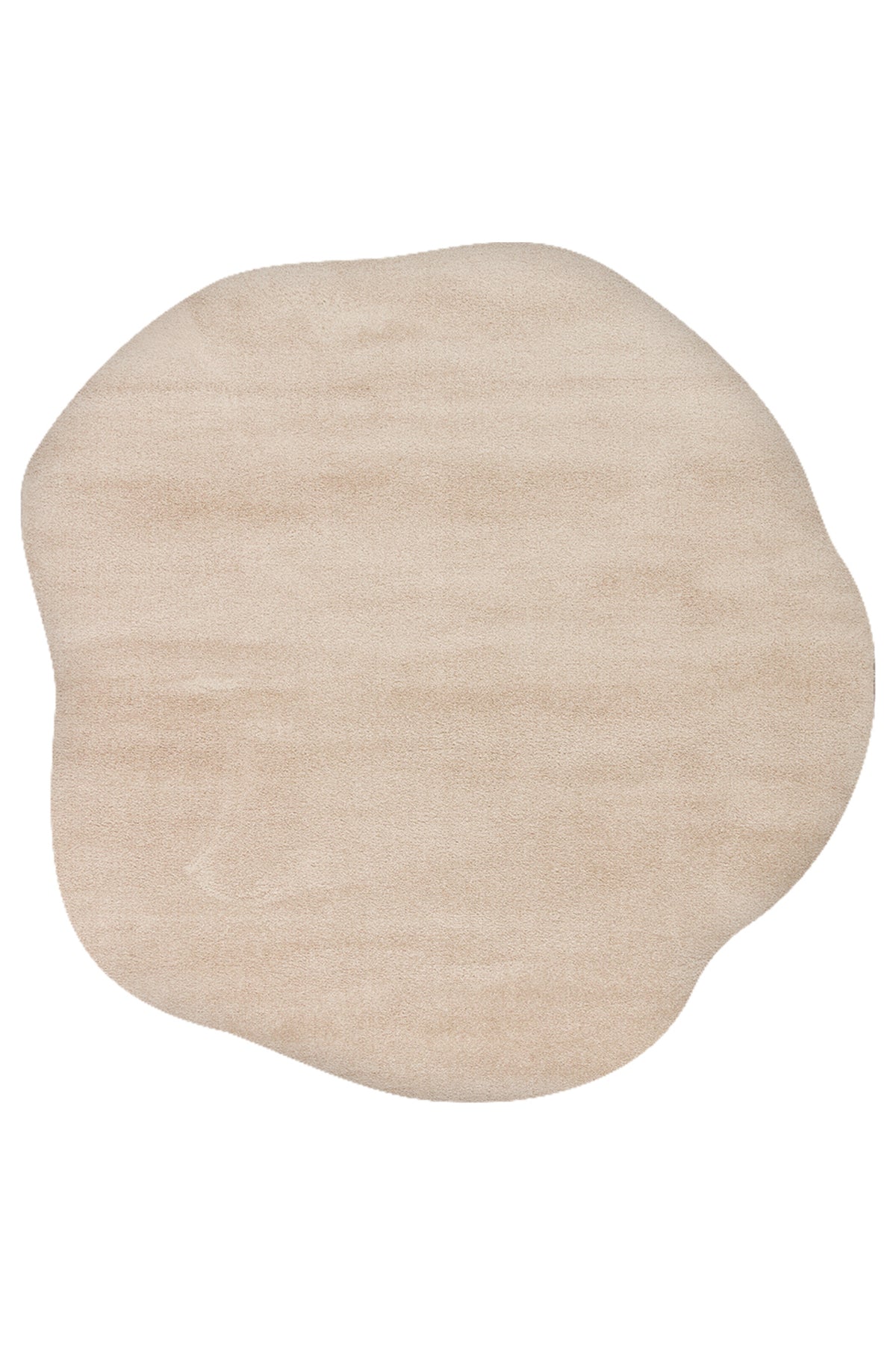 Vera Morfea Hav Toz Vermez Bej Asimetrik Halı Yumuşak Tuşe Modern Yatak Odası Koridor Salon Halısı - bej 03