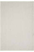 KORDANO Krem Doğal Sisal Dokulu Modern Kilim Kolay Temizlenebilir İskandinav Salon Halısı - Krem