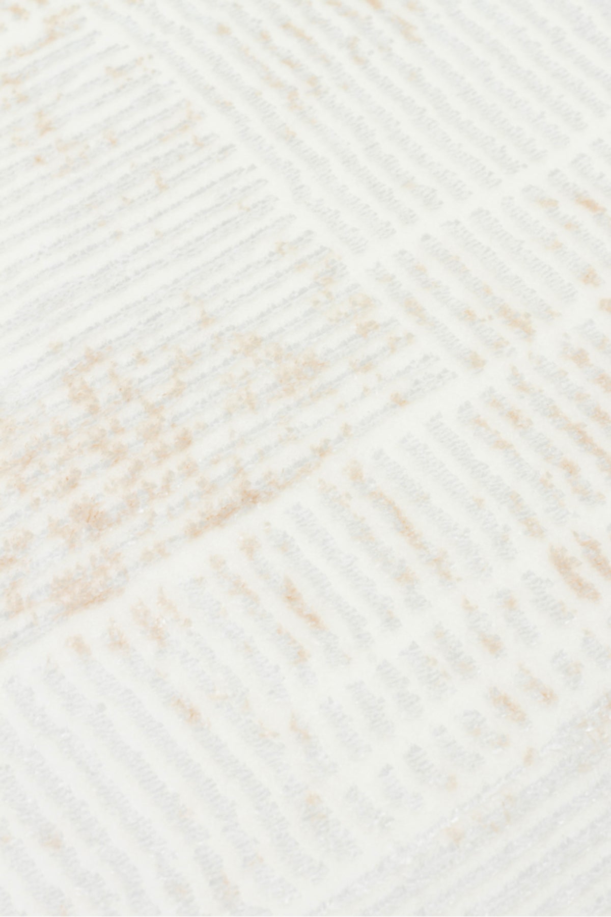 PEARLY Krem Eskitme Yumuşak Dokulu Modern Toz Vermez Halı Kaymaz Yıkanabilir Salon Halısı - Sarı