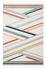 Modern Ethnic Pattern Soft-Textured Scandinavian Style Rug