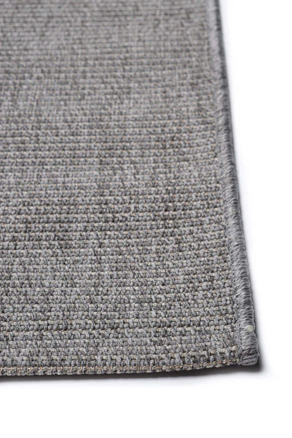 Sisalo Suit Gri Doğal Sisal Jüt Görünümlü Modern Bohem İskandinav Minimal Salon Halısı - Gri