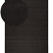 Sisalo Suit Anthracite Natural Sisal Jute-Look Modern Bohemian Scandinavian Minimalist Living Room Rug - Black