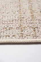 LUKY Sisal Krem Kilim Jüt Doğal Hasır Dokulu Modern Bohem Balkon Salon Mutfak Antre Halısı - Krem