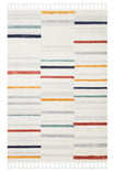 Rainbow Collection Ethnic Patterned Soft Textured Modern Scandinavian Rug