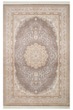 Safavieh Classic Ethnic Patterned Grey Beige Acrylic Fringed Vintage Tightly Woven Modern Living Room Rug