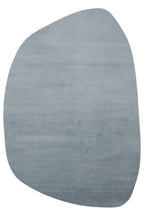 VERA MULTİ MORFEA Mavi Amorf Yumuşak Modern Dekoratif Mikro Polyester Minimal Salon Halısı - Mavi