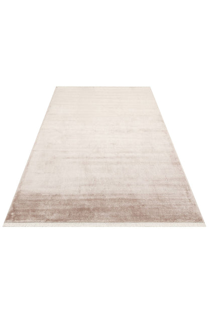 Luma Kahverengi Tek Renk Sade Saf Bambu Doğal Malzeme Halı Minimalist Parlak Modern Lüks Salon Halı - Stone