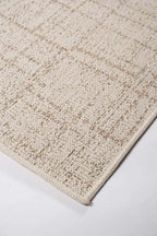 LUKY Sisal Krem Kilim Jüt Doğal Hasır Dokulu Modern Bohem Balkon Salon Mutfak Antre Halısı - Krem