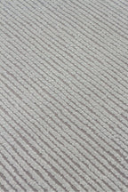 Minimal Elit Tek Renk Gri Modern Makine Dokuma Salon Halısı – Şık ve Yumuşak Dokulu - Metalik