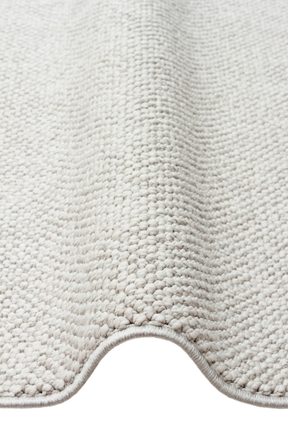 VALEN Gri Sisal Modern Dokulu Hav Toz Vermez Polyester Salon Mutfak Koridor Yatak Odası Halısı - Gri