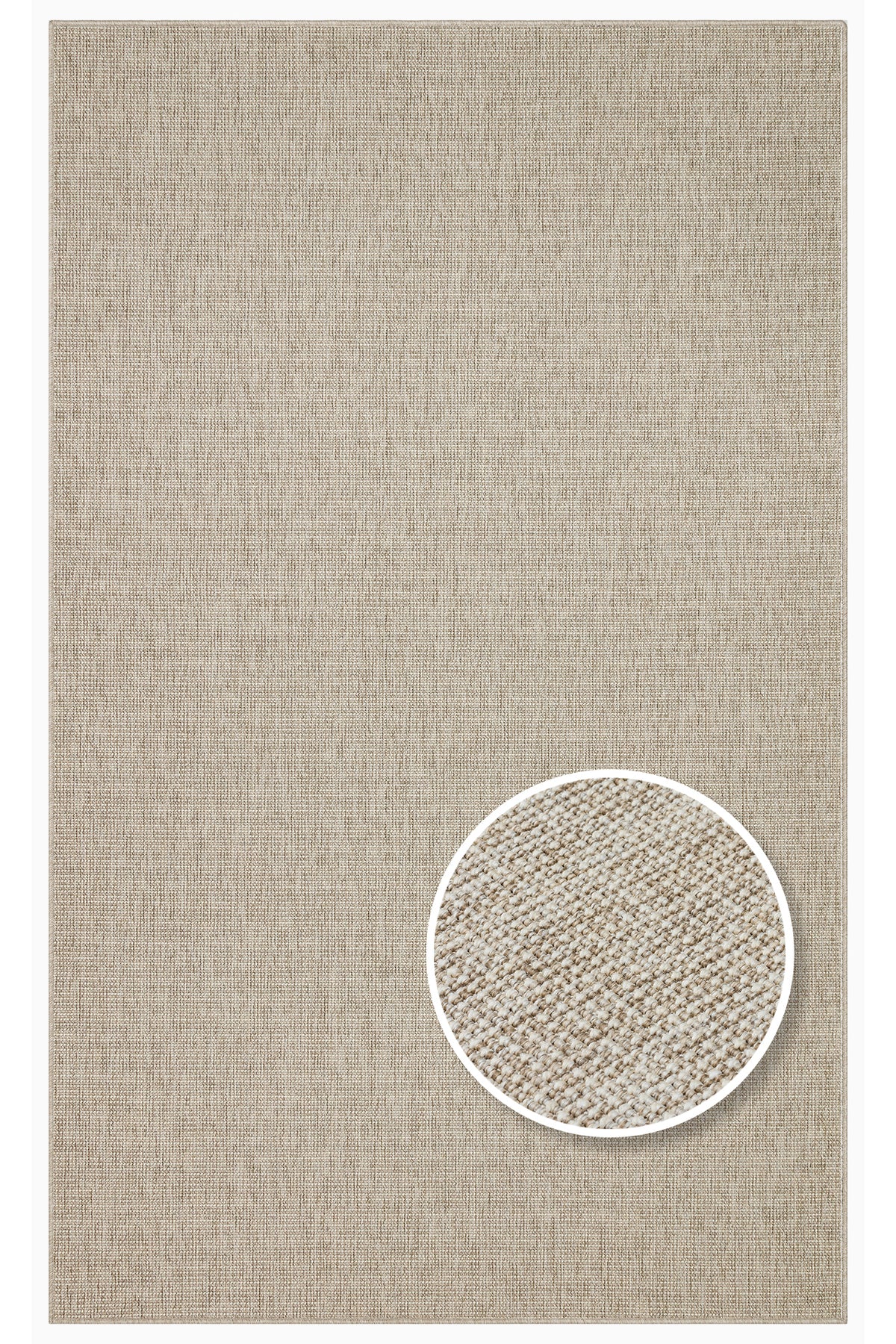 COSTA SISAL Hav Vermez Kolay Temizlenebilir Kilim Modern Açık Bej Yatak Odası Mutfak Salon Halısı - Ekru